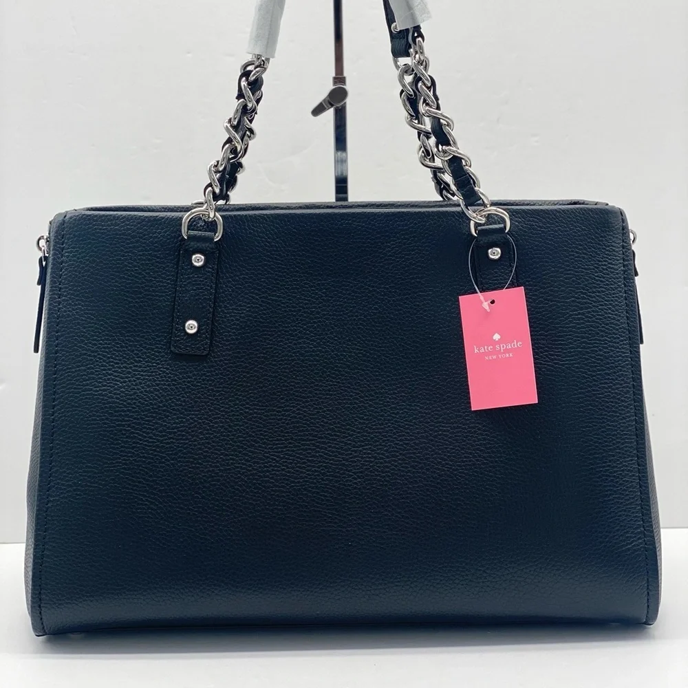Kate Spade Andee Cobble Hill Handbag Satchel Shoulder Bag Chain Tote